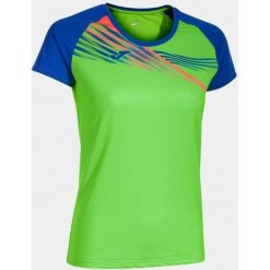 Damska koszulka sportowa Joma Elite X Fluor Green–Royal Green XL. Niebieskie koszulki sportowe damskie Joma, xl, bez wzorów, bez ramiączek. W wyprzedaży za 133.80 zł.