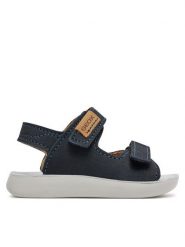 Geox Sandały B Sandal Lightfloppy B455SB 00032 C4002 Granatowy. Niebieskie sandały chłopięce Geox, z nubiku, bez zapięcia. Za 139.99 zł.