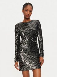 Bardot Sukienka koktajlowa 58950DB1 Czarny Regular Fit. Czarne sukienki damskie Bardot, bez wzorów, z syntetyku, wizytowe, bez ramiączek. Za 719.99 zł.