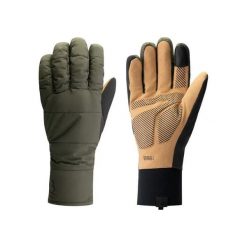 Długie rękawice BBB Cycling PufferShield. Brązowe rękawiczki damskie BBB CYCLING, bez wzorów. Za 317.00 zł.
