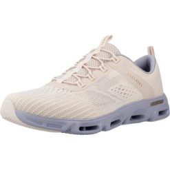 Buty SKECHERS GILDE STEP GRATIFY Rose. Czerwone obuwie sportowe casual damskie Skechers, z tkaniny, bez zapięcia. Za 349.99 zł.