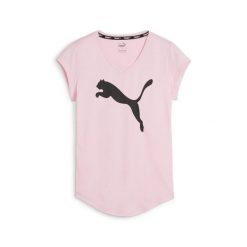 Koszulka sportowa damska Train Favorite Heather Cat. Czerwone koszulki sportowe damskie Puma, m, bez wzorów, bez ramiączek. Za 95.99 zł.