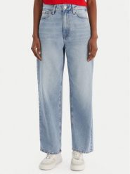 Calvin Klein Jeans Jeansy Eu Barrel LV047E628G Niebieski Regular Fit. Niebieskie jeansy damskie Calvin Klein Jeans. Za 489.99 zł.