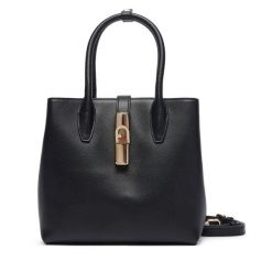 Torebka Furla. Czarne torebki klasyczne damskie Furla, bez dodatków. Za 1,389.00 zł.