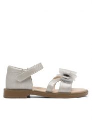 Nelli Blu Sandały CM220707-1 Srebrny. Szare sandały dziewczęce Nelli Blu, z syntetyku, bez obcasa, bez zapięcia. Za 49.99 zł.