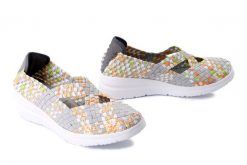 ROCK SPRING Zebu grey veggie, półbuty letnie damskie. Szare półbuty damskie Rock Spring, na lato, bez wzorów, bez obcasa, bez zapięcia. Za 175.92 zł.