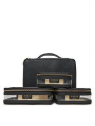 Guess Kosmetyczka PW7494 P4450 Czarny. Czarne kosmetyczki damskie Guess, ze skóry, bez dodatków. Za 219.99 zł.