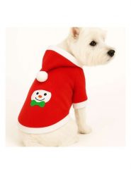 Paws&Whiskers Bluza w kolorze czerwonym dla psa rozmiar: M. Czerwone bluzy damskie Paws&Whiskers, m, bez wzorów, bez kaptura. Za 152.62 zł.