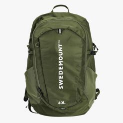 Plecak turystyczny unisex Swedemount Trail Backpack 40L szybkoschnący. Zielone plecaki SWEDEMOUNT, bez wzorów, z tkaniny. Za 279.99 zł.