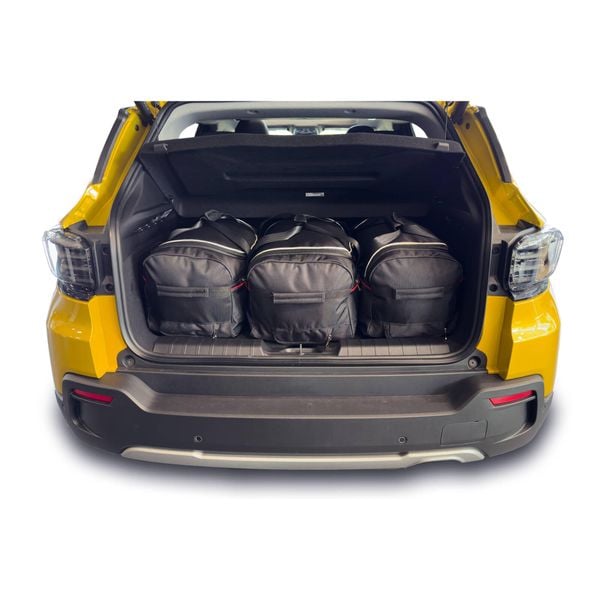 Torby Do Bagażnika Jeep Avenger 2022+ 3Szt Kjust. Czarne torby podróżne KJUST, bez wzorów. Za 1,104.00 zł.