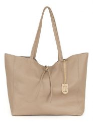 Lucca Baldi Skórzany shopper bag "Spoleto" w kolorze szarobrązowym - 34 x 28 x 14 cm rozmiar: onesize. Brązowe shopper bag Lucca Baldi, bez wzorów, z materiału, na ramię, bez dodatków. Za 260.99 zł.