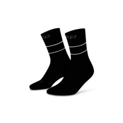 Damskie skarpety kompresyjne do połowy łydki do biegania PRO Run Reflective CEP. Czarne skarpetki damskie CEP, bez wzorów. Za 114.00 zł.