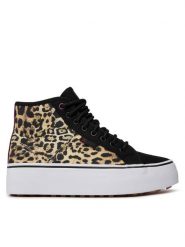 DC Sneakersy Manual Hi Wnt ADJS300286 Czarny. Czarne obuwie sportowe damskie DC, z materiału, bez zapięcia. W wyprzedaży za 269.99 zł.