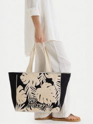 Roxy Torebka CWBEO-ROXY-L-005-09 Czarny. Czarne torebki klasyczne damskie Roxy, z materiału, bez dodatków. Za 139.99 zł.