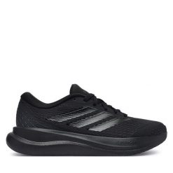Buty do biegania adidas. Czarne obuwie sportowe treningowe Adidas, do biegania. Za 259.99 zł.