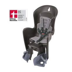 Fotelik Rowerowy Na Tylną Bagażnik BILBY. Czarne foteliki rowerowe POLISPORT MOVE. Za 326.00 zł.