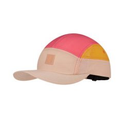 Czapka z daszkiem BUFF 5 PANEL GO CAP DOMUS APRICOT. Zielone czapki z daszkiem damskie Buff, bez wzorów. Za 169.90 zł.