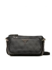 Guess Torebka Noelle (BG) Mini Bags HWBG78 79710 Czarny. Czarne listonoszki damskie Guess, z aplikacjami, ze skóry, bez dodatków. Za 349.99 zł.
