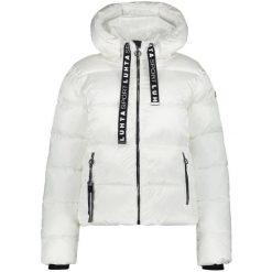 Płaszcz zimowy Luhta Jalonoja. Białe płaszcze damskie Luhta, na zimę, m, bez wzorów, z materiału, bez kaptura. Za 999.00 zł.