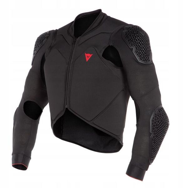 Kurtka rowerowa z ochraniaczami dla dorosłych Dainese Rhyolite Safety Jacket. Czarne kurtki damskie Dainese, m, bez wzorów, bez kaptura. Za 769.99 zł.