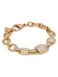 Guess Bransoletka JUBB06 383JW Złoty. Żółte bransoletki damskie Guess, ze stali. Za 499.99 zł.