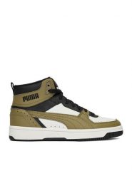 Puma Sneakersy REBOUND-JOY-JR 37468715 Zielony. Zielone buty sportowe chłopięce Puma, z materiału, bez zapięcia. Za 339.99 zł.