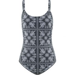 Kostium kąpielowy wyszczuplający bonprix czarno-biały. Czarne bielizna korygująca bonprix. Za 79.99 zł.