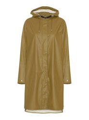 Ilse Jacobsen Płaszcz przeciwdeszczowy w kolorze oliwkowym rozmiar: 42. Brązowe płaszcze damskie Ilse Jacobsen, bez wzorów, bez kaptura. Za 213.45 zł.