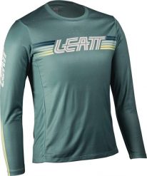 Bluza rowerowa damska Leatt Jersey MTB Enduro 4.0. Niebieskie bluzy damskie LEATT, s, bez wzorów, z bawełny, bez kaptura. Za 280.49 zł.