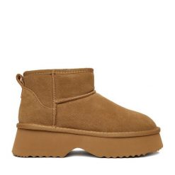 Śniegowce Badura. Brązowe śniegowce damskie Badura. Za 279.99 zł.