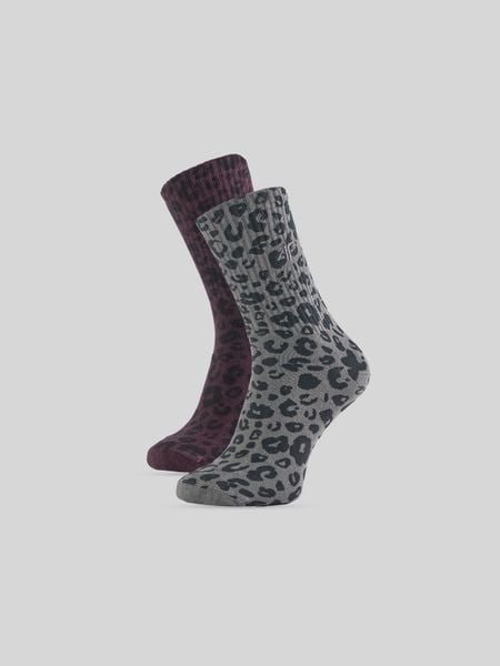 4F Skarpetki długie (2-pack) damskie - multikolor 39-42. Skarpetki damskie 4F, bez wzorów, z bawełny. Za 49.99 zł.
