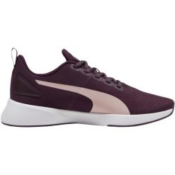 Buty damskie Puma Flyer Runner. Fioletowe obuwie sportowe damskie Puma, z materiału, bez zapięcia, trekkingowe. Za 179.00 zł.