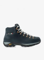 Buty turystyczne damskie Zamberlan New Trail Lite Evo GTX. Niebieskie obuwie trekkingowe damskie Zamberlan, z gore-texu, bez zapięcia. Za 1,097.25 zł.