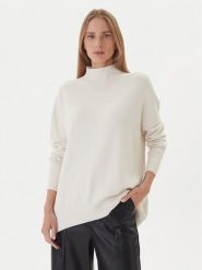 Kontatto Sweter 3M0822C Écru Relaxed Fit. Swetry klasyczne damskie Kontatto, m, z syntetyku, bez kołnierzyka. Za 319.99 zł.