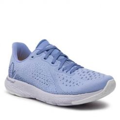 Buty do biegania damskie New Balance WTMPOLN2. Niebieskie obuwie sportowe damskie New Balance, z materiału, bez zapięcia, do biegania. Za 377.00 zł.