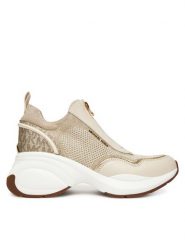 MICHAEL Michael Kors Sneakersy Zuma Mixed-Media Trainer 43F5ZUFP2L Złoty. Żółte obuwie sportowe damskie MICHAEL Michael Kors, z materiału, bez zapięcia. Za 699.99 zł.