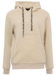 Zwillingsherz Bluza "Nelina" w kolorze beżowym rozmiar: S/M. Brązowe bluzy damskie Zwillingsherz, m, bez wzorów, z bawełny, z kapturem. Za 221.95 zł.