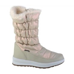 Buty CMP Holse W 39Q4996-A219 beżowy. Brązowe śniegowce damskie z materiału, za kostkę. Za 470.29 zł.