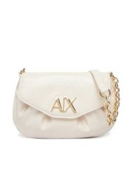 Armani Exchange Torebka XW002165 AF21363 U1003 Biały. Białe listonoszki damskie Armani Exchange, bez wzorów, ze skóry, bez dodatków. Za 459.99 zł.