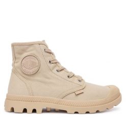 Trapery Palladium. Szare trapery damskie Palladium, bez zapięcia. Za 299.99 zł.