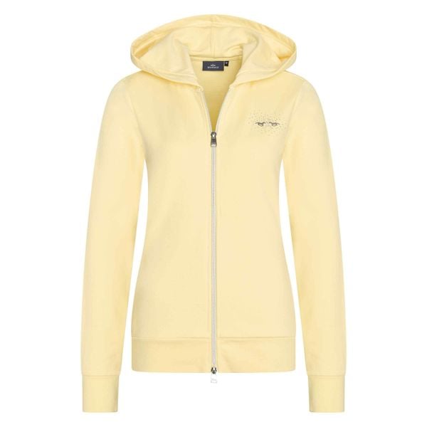 Damska bluza dresowa HV Polo Classic. Żółte bluzy damskie HV POLO, xl, bez wzorów, z bawełny, bez kaptura. Za 343.00 zł.