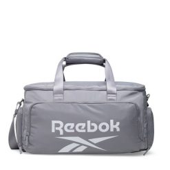 Torba Reebok. Szare torby sportowe Reebok, bez wzorów. Za 124.99 zł.