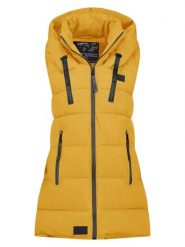 ANAPURNA Kamizelka pikowana "Dolbana" w kolorze żółtym rozmiar: M. Żółte kamizelki damskie ANAPURNA, m, bez wzorów, bez kaptura. Za 173.99 zł.