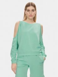 Liu Jo Bluza MA4385 F0873 Zielony Regular Fit. Zielone bluzy damskie Liu Jo, xs, bez wzorów, z bawełny, bez kaptura. Za 309.99 zł.