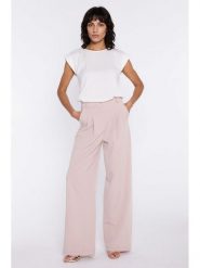 Nife Bluzka w kolorze białym rozmiar: 36. Białe bluzki damskie Nife, bez wzorów, z wiskozy, bez kołnierzyka, bez ramiączek. Za 179.64 zł.