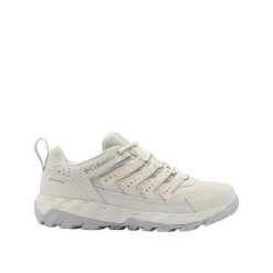 Buty trekkingowe Columbia Strata Trail Wodoodporne Beżowe. Brązowe obuwie trekkingowe damskie Columbia, z gumy, bez zapięcia. Za 365.35 zł.