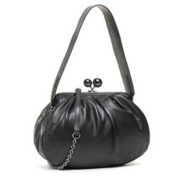 Torebka Weekend Max Mara. Czarne torebki wieczorowe damskie Weekend Max Mara, bez wzorów, bez dodatków. Za 1,569.00 zł.