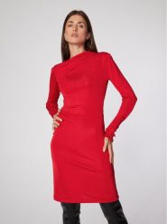 Rage Age Sukienka codzienna Natalie Czerwony Slim Fit. Czerwone sukienki damskie Rage Age, bez wzorów, z syntetyku, bez ramiączek. Za 499.99 zł.