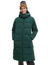 Scotch & Soda Płaszcz zimowy 168761 Zielony Regular Fit. Zielone kurtki damskie Scotch & Soda, na zimę, xl, bez wzorów, z syntetyku, bez kaptura. Za 1,379.00 zł.
