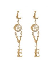 Guess Kolczyki JUBE05 030JW Złoty. Żółte kolczyki damskie Guess, metalowe. Za 299.99 zł.